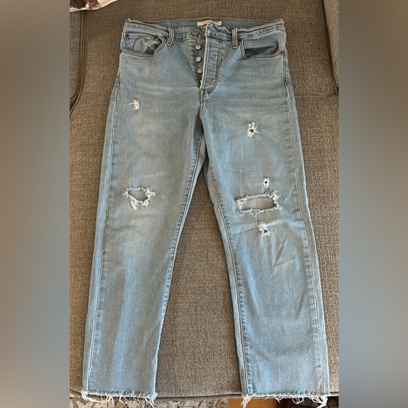 LEVI'S Wedgie Straight Leg Pant size 31" - Picture 2 of 6